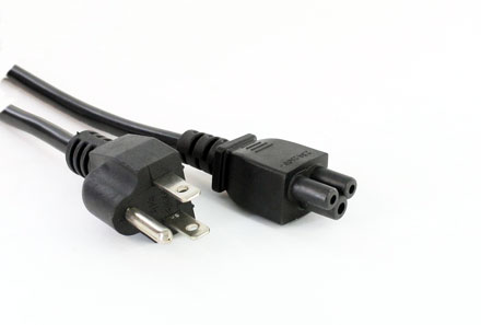 Cold devices power cord (Cloverleaf) US