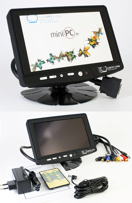 CTFHD700 - HDMI 7" TFT - Touchscreen USB - Video - Autodimmer  - Audio <b>(500 nits) [LED]</b>