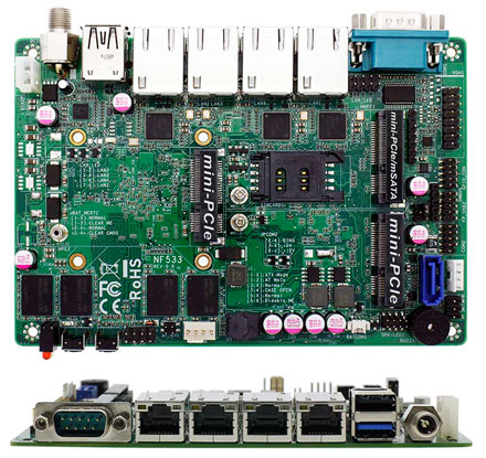 Jetway NF533D4-1900 (Intel Bay-Trail)